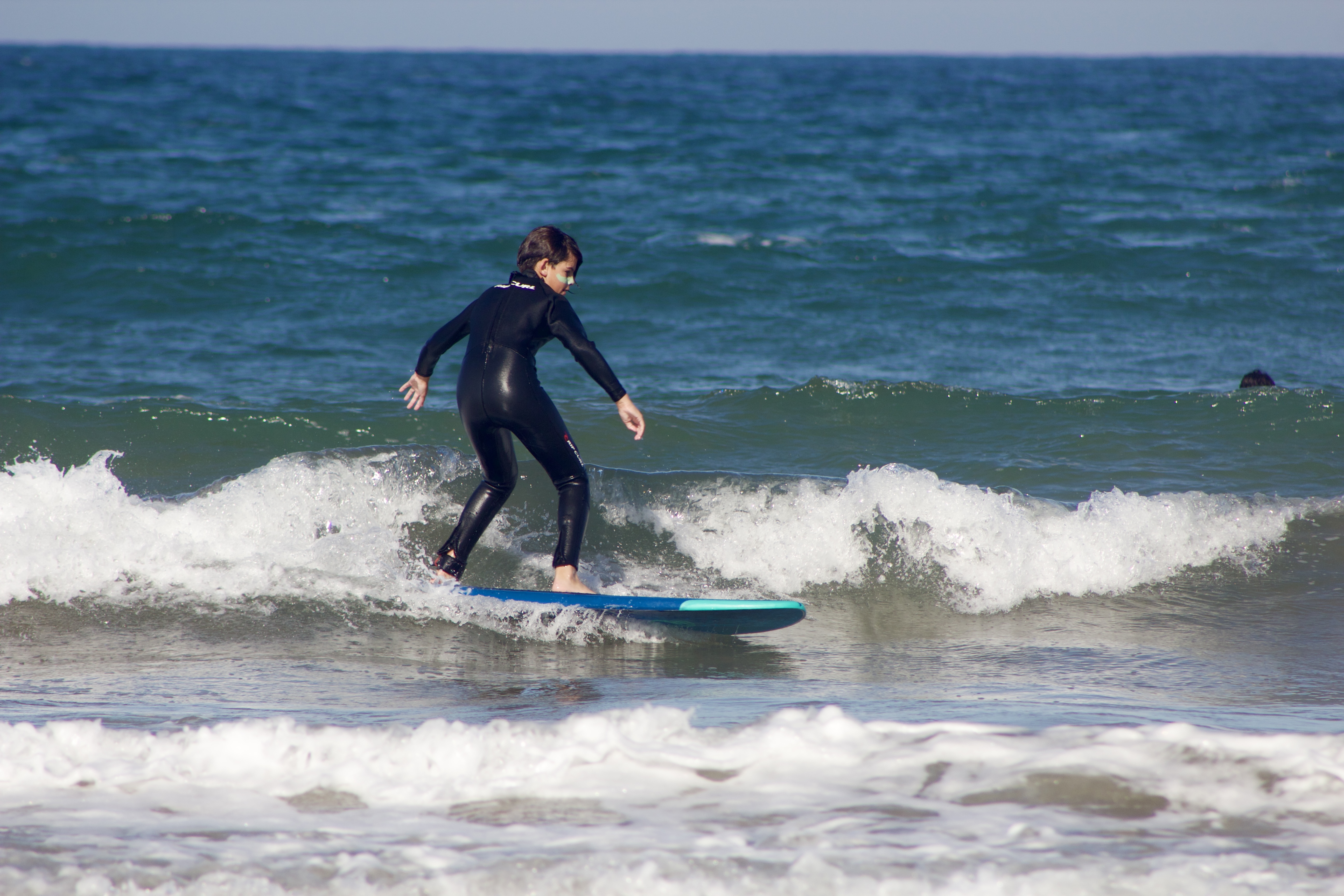 Coastal cliffs and ocean view
