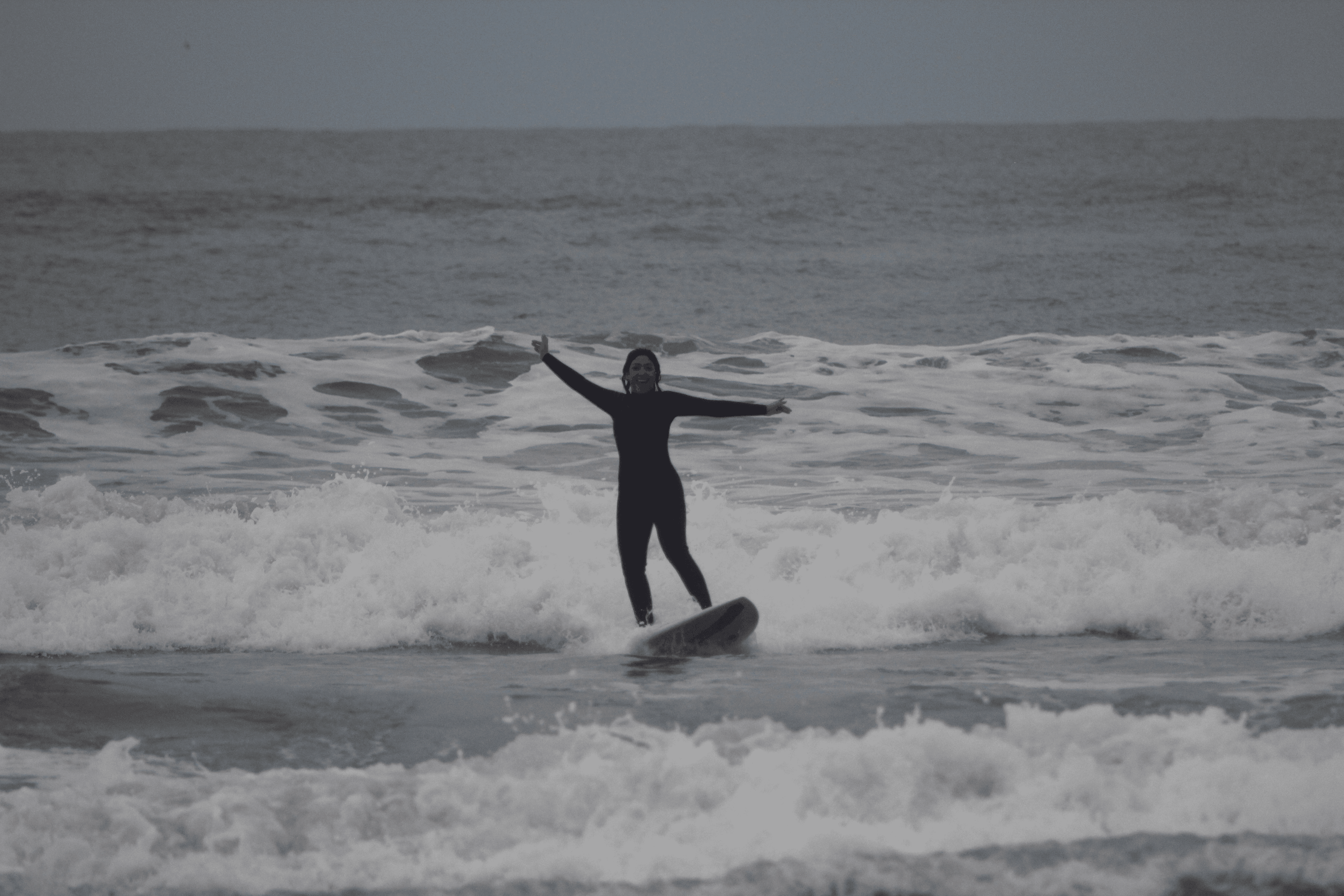 Coastal cliffs and ocean view